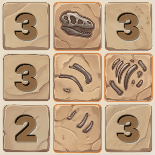 DinoDig: Fossil Sweeper Icon