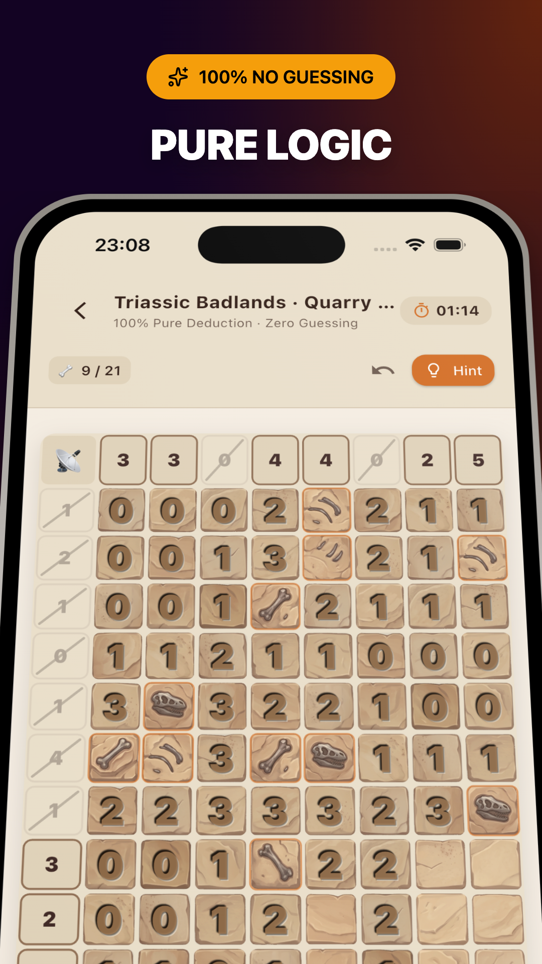 DinoDig Gameplay 1 - Dual Constraint Logic